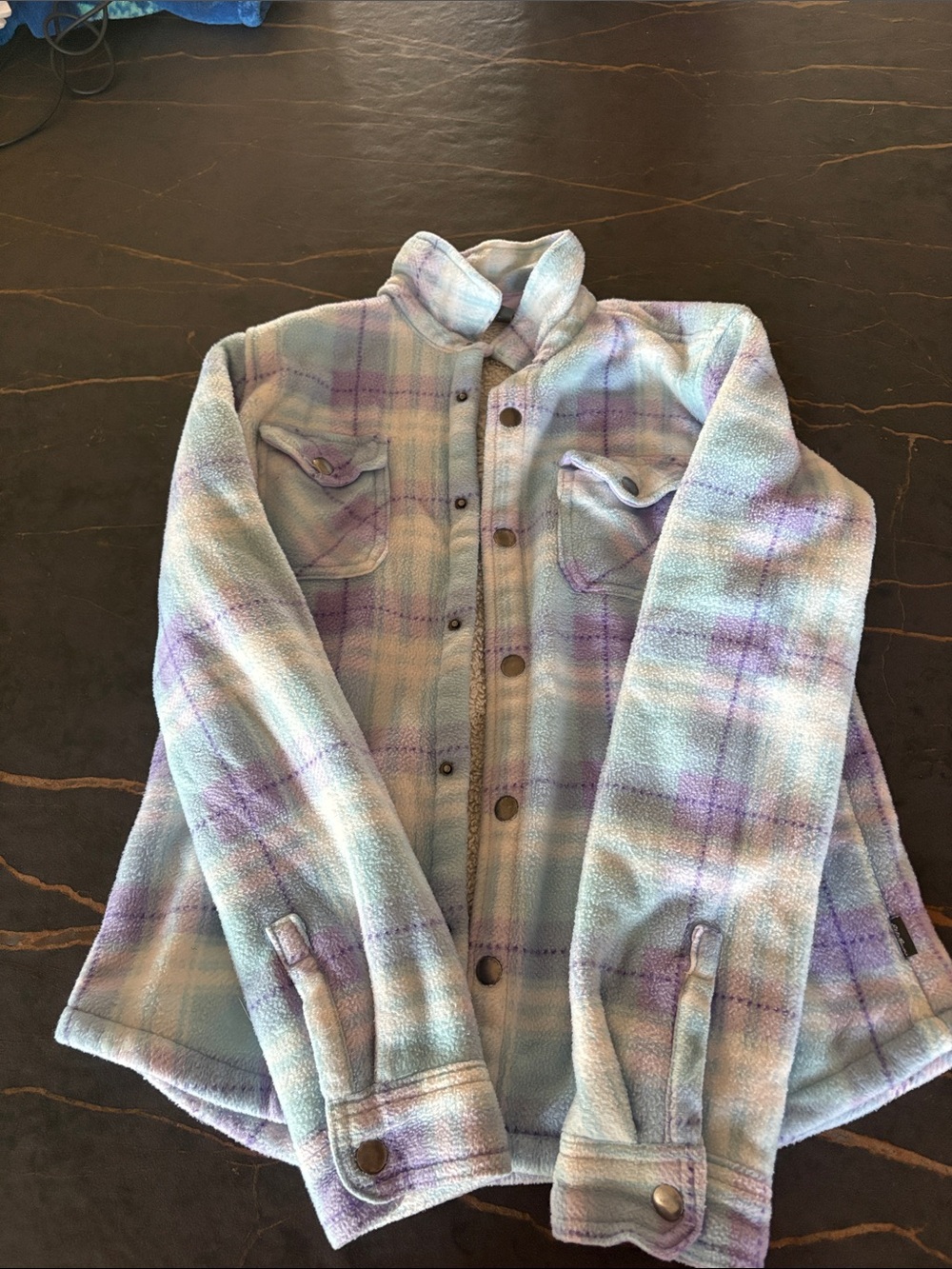 girls fleece coat